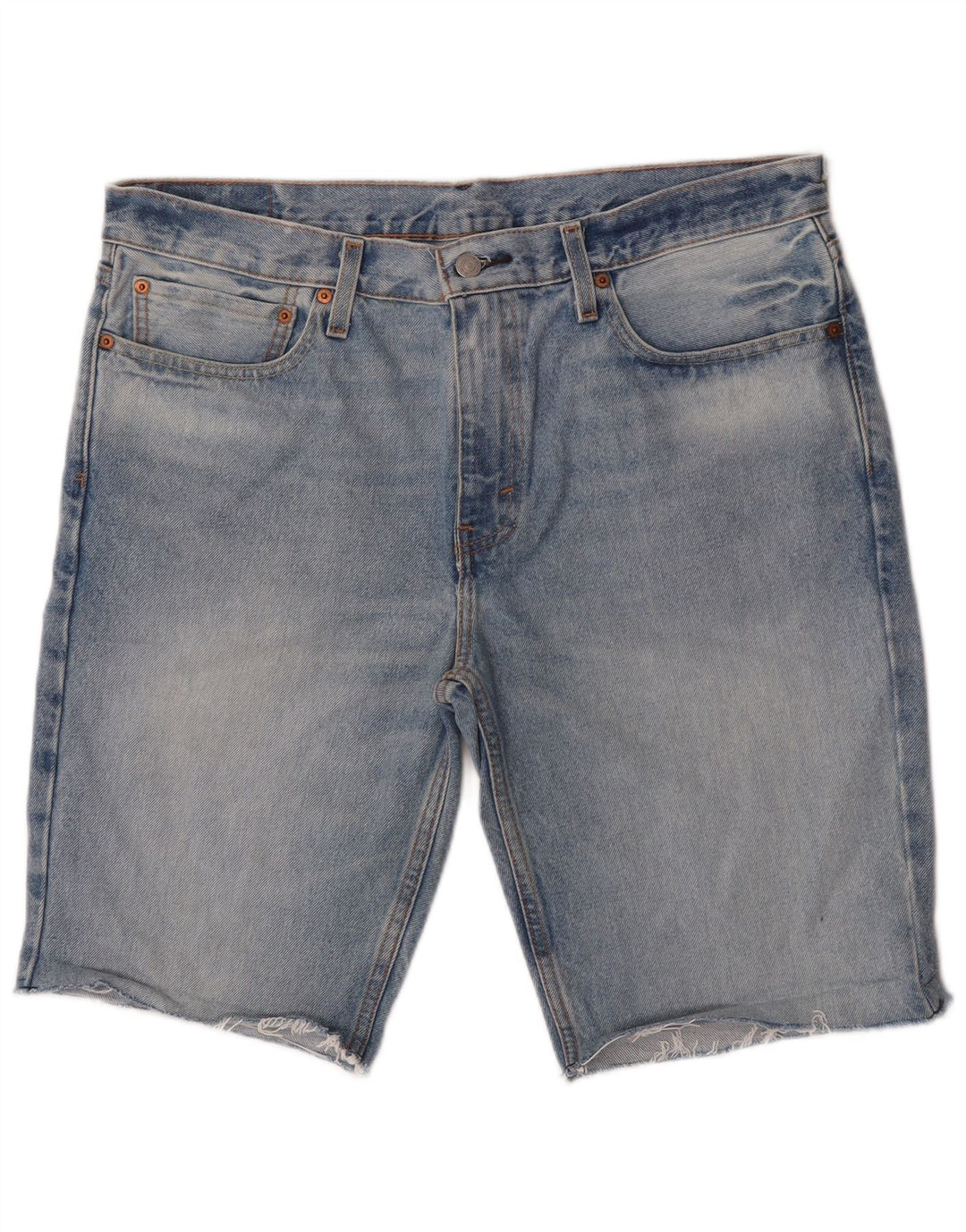Мужские джинсовые шорты Levi's 511 W36, большие синие, хлопок