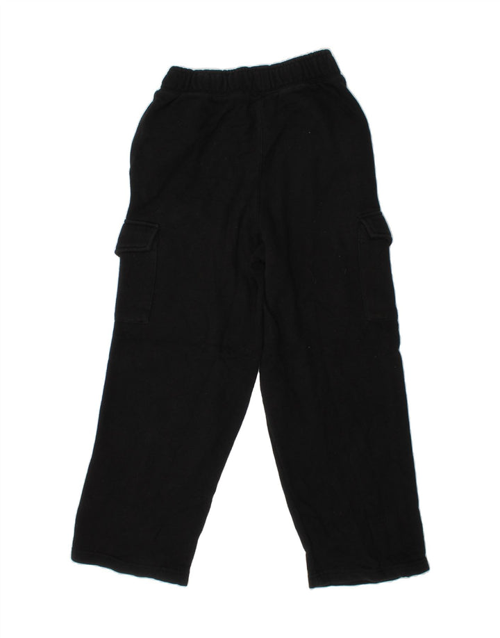 STARTER Boys Cargo Tracksuit Trousers 7-8 Years Medium Black Cotton Vintage Starter and Second-Hand Starter from Messina Hembry 
