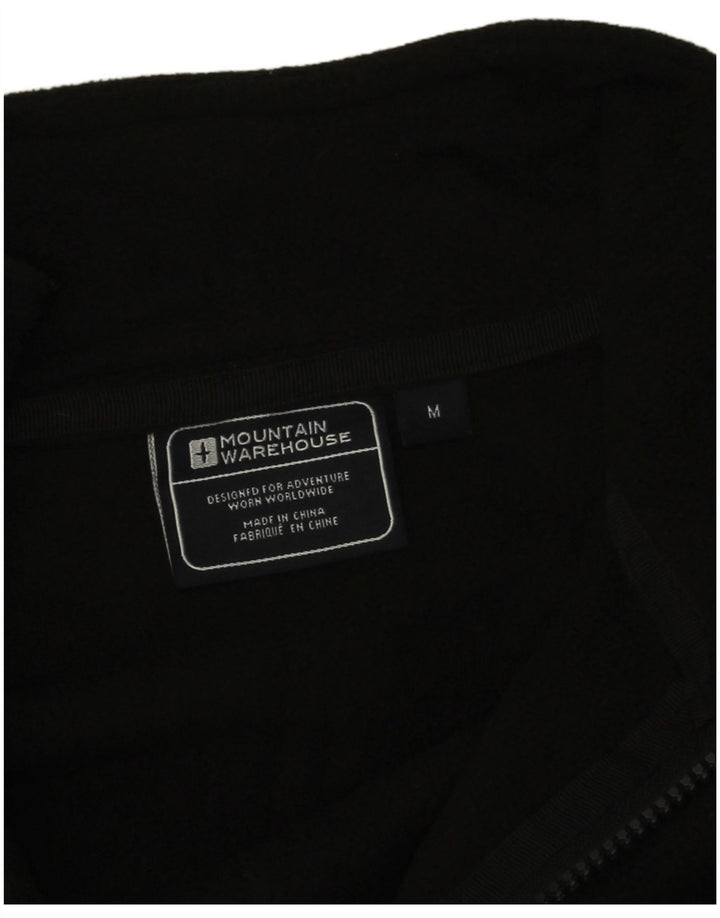 Мужская флисовая куртка Mountain Warehouse UK 38, средний черный полиэстер