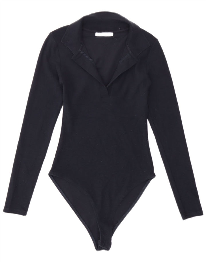 Женское боди Zara UK 8, маленький темно-синий