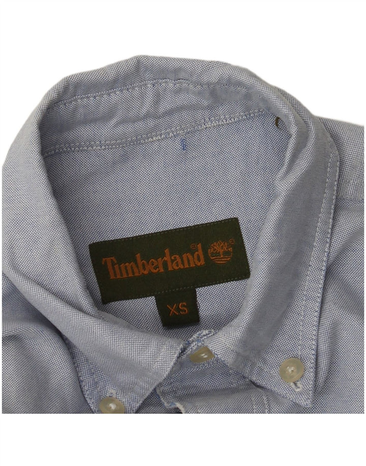 TIMBERLAND Mens Loose Fit Shirt XS Blue