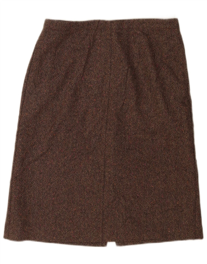 Женская юбка миди J. Crew W28, средний коричневый в крапинку