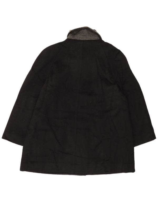 Женское пальто LONDON FOG US 18 2XL, черное шерстяное