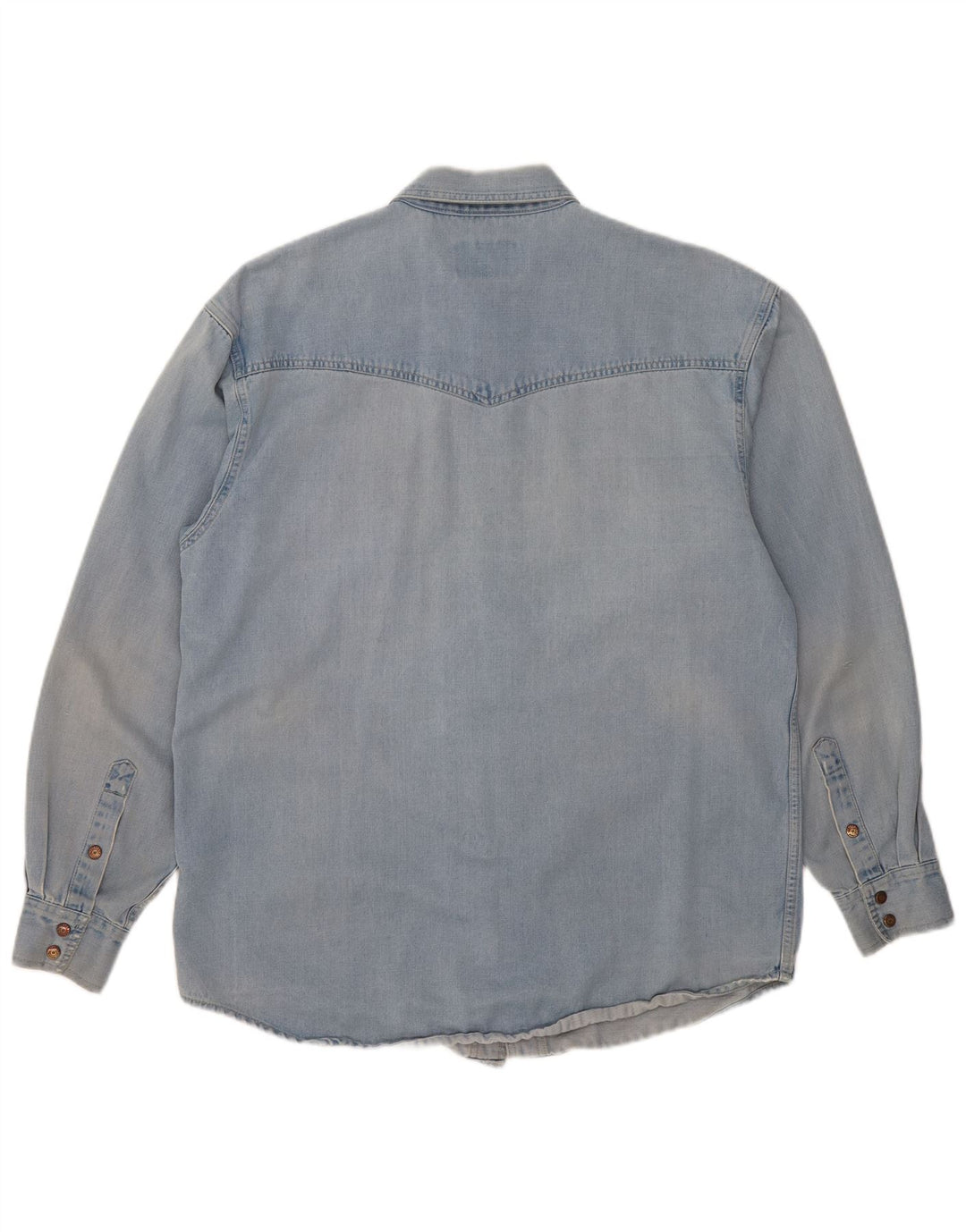 Рубашка мужская джинсовая WRANGLER большая синяя