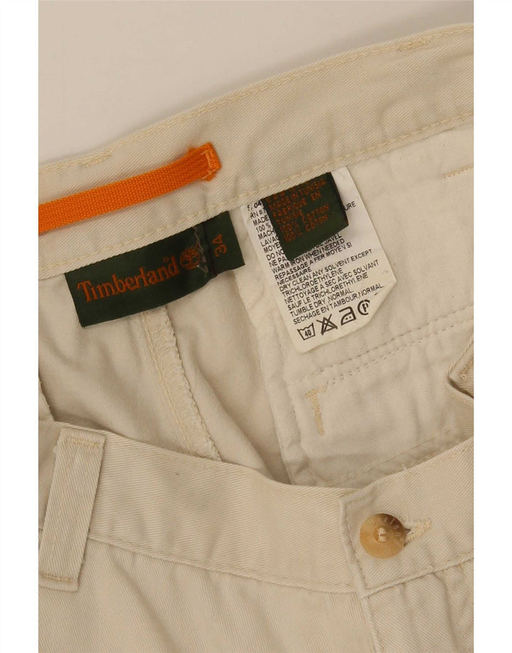 Мужские шорты карго Timberland W34, большие, бежевые, хлопок