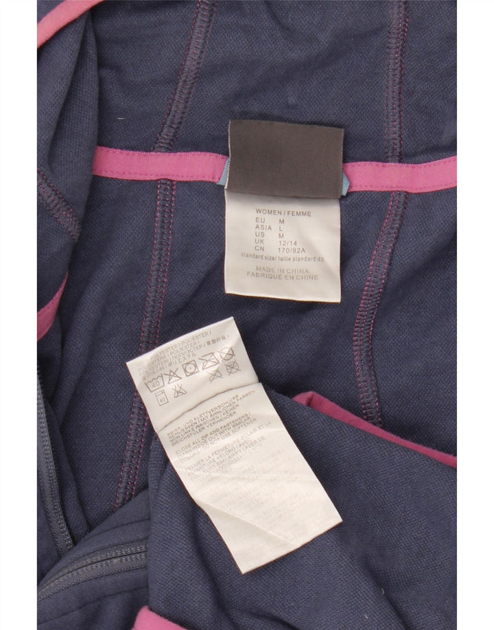 Jack Wolfskin Женский спортивный костюм с капюшоном, верхняя куртка, Великобритания, 12/14, средний синий