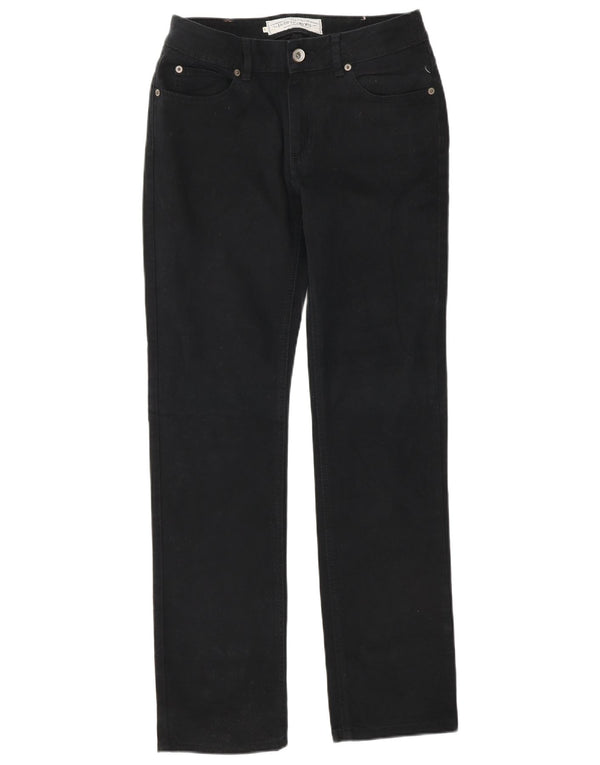 Женские прямые джинсы Генри Коттонс W27 L30, черный хлопок