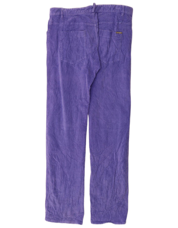Мужские вельветовые брюки GF Ferre Ittierre IT 48 Medium W34 L33 Фиолетовые