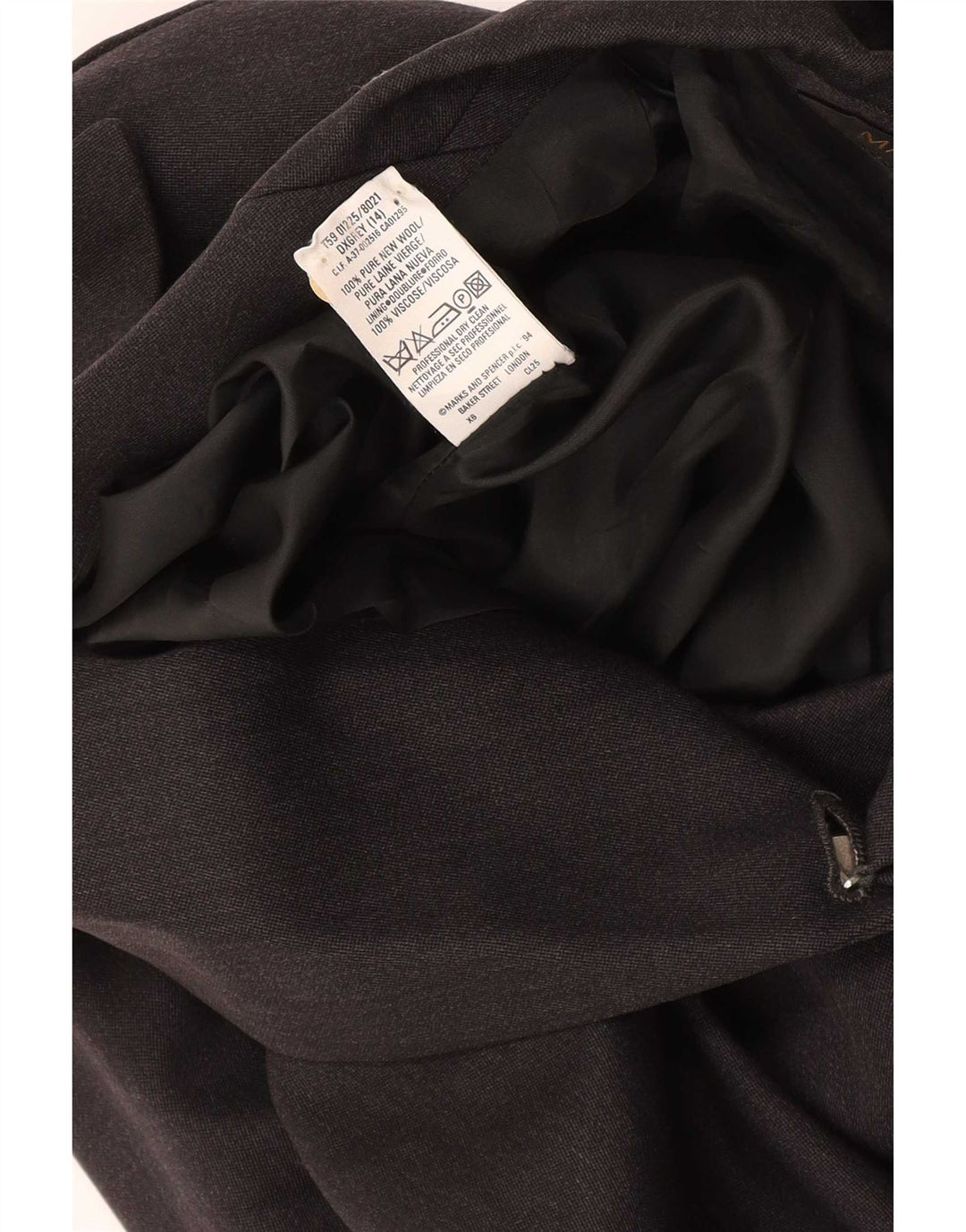 Женский пиджак Marks & Spencer St. Michael UK 14, большой серый