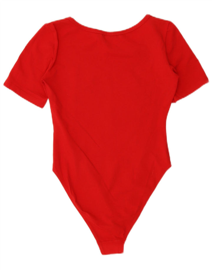 Женское боди Benetton UK 8, маленькое красное