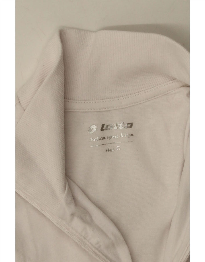 Женский спортивный костюм Lotto, верхняя куртка UK 10, маленький белый