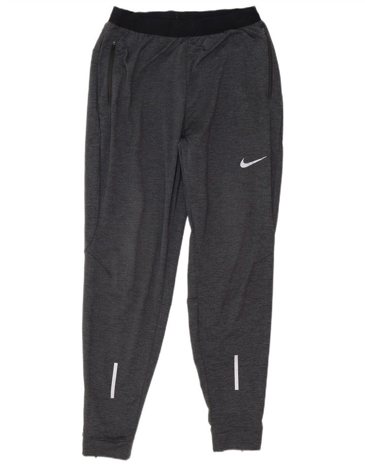 Мужские спортивные брюки джоггеры Nike Dri Fit среднего серого цвета