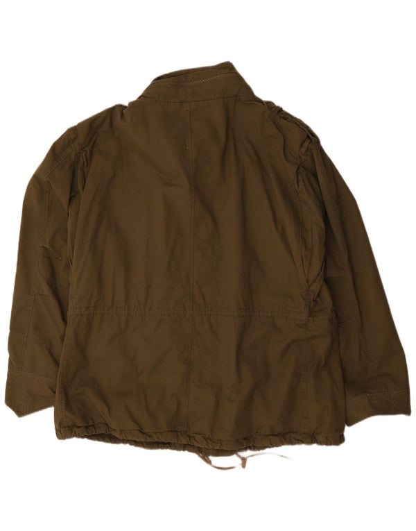 Мужская куртка Brandit в стиле милитари UK 48 4XL, хлопок цвета хаки