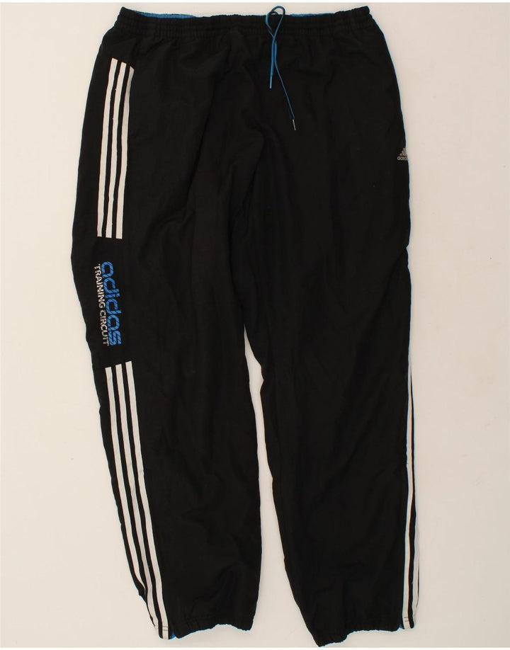 Мужские спортивные брюки ADIDAS с графическим рисунком, джоггеры 2XL, черный полиэстер