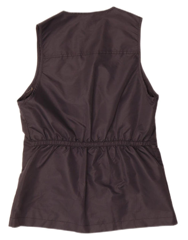 Женский жилет VINTAGE Utility UK 10/12, средний черный, полиамид