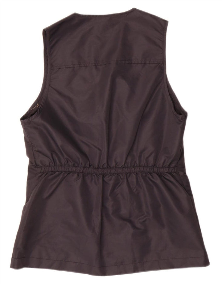 Женский жилет VINTAGE Utility UK 10/12, средний черный, полиамид