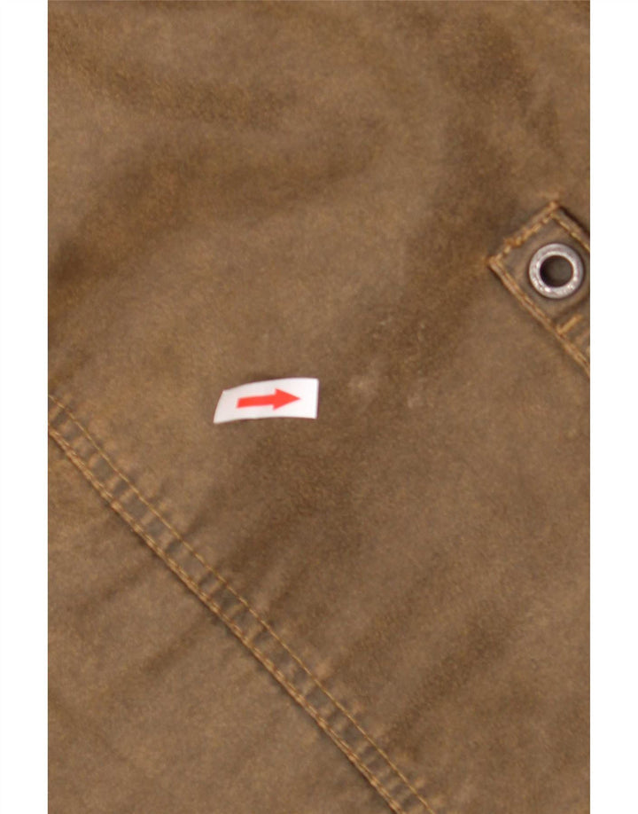 Мужская куртка в стиле милитари Camel Active IT 52 XL, коричневый хлопок