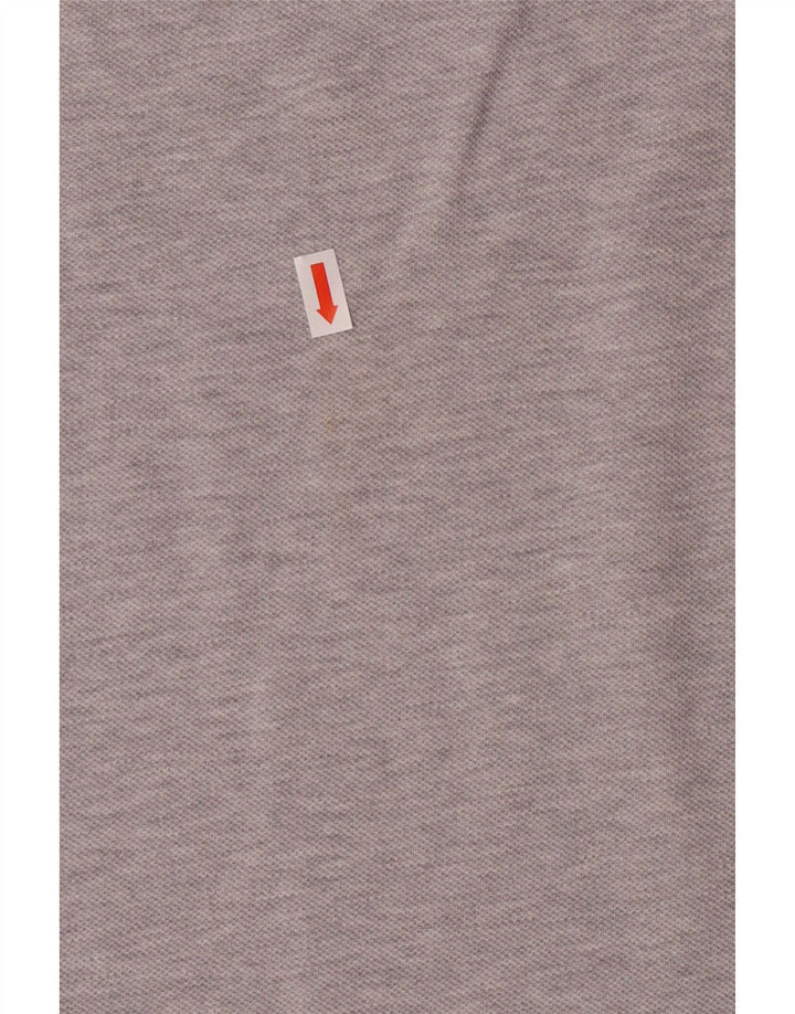 LACOSTE Mens Polo Shirt Size 6 XL Grey Cotton