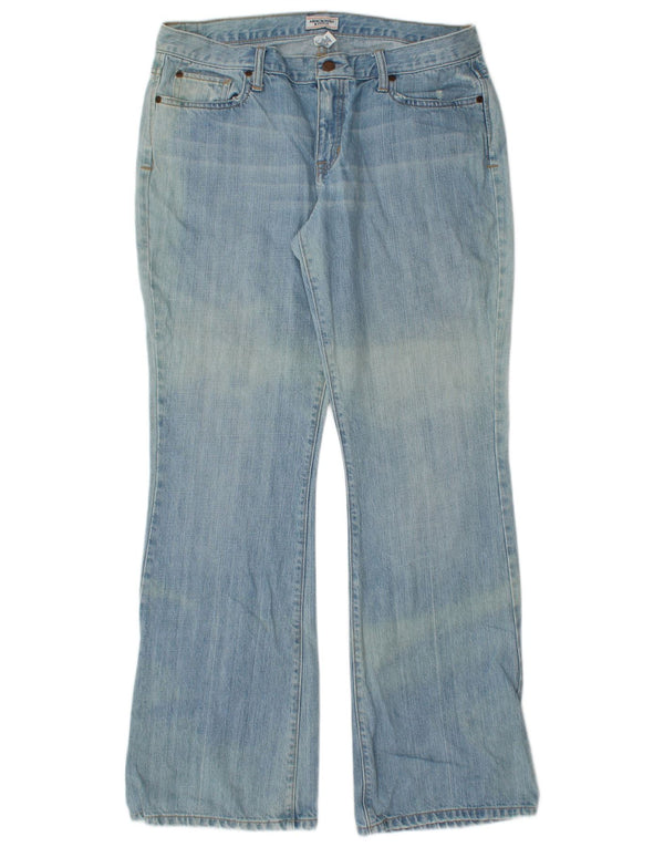 Женские джинсы Bootcut Abercrombie & Fitch, США 12, большие, W34 L34, синие, хлопок