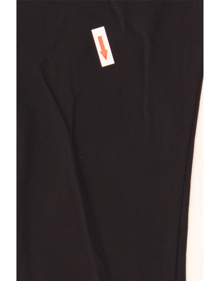 Женские леггинсы Nike Dri Fit UK 14, средний черный нейлон