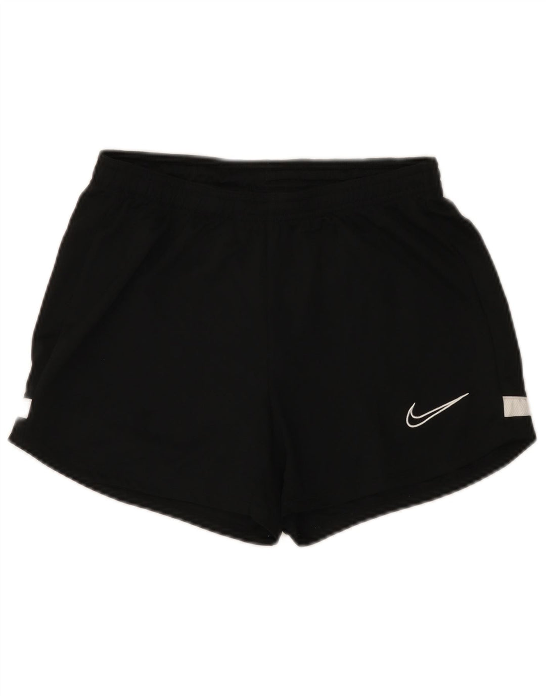 Женские спортивные шорты Nike UK 8, маленькие черные, полиэстер с цветными блоками