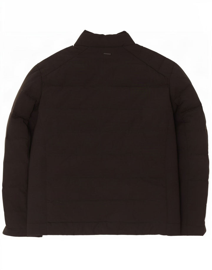 Мужская стеганая куртка Michael Kors UK 42 XL, черный полиэстер