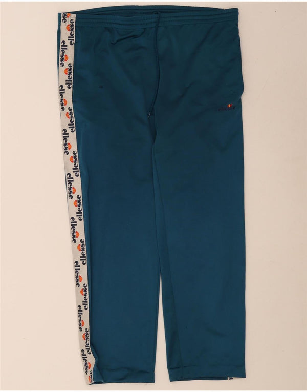 Ellesse Мужские спортивные брюки с графическим рисунком XL, синие, полиэстер с цветными блоками