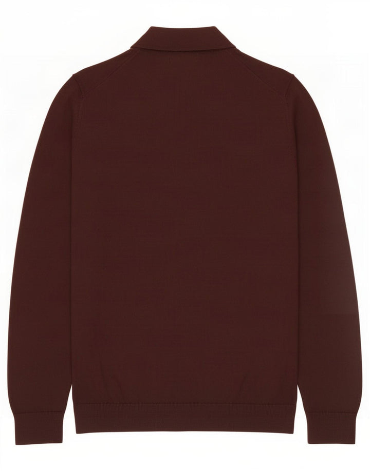 Мужской кардиган Zara, средний бордовый