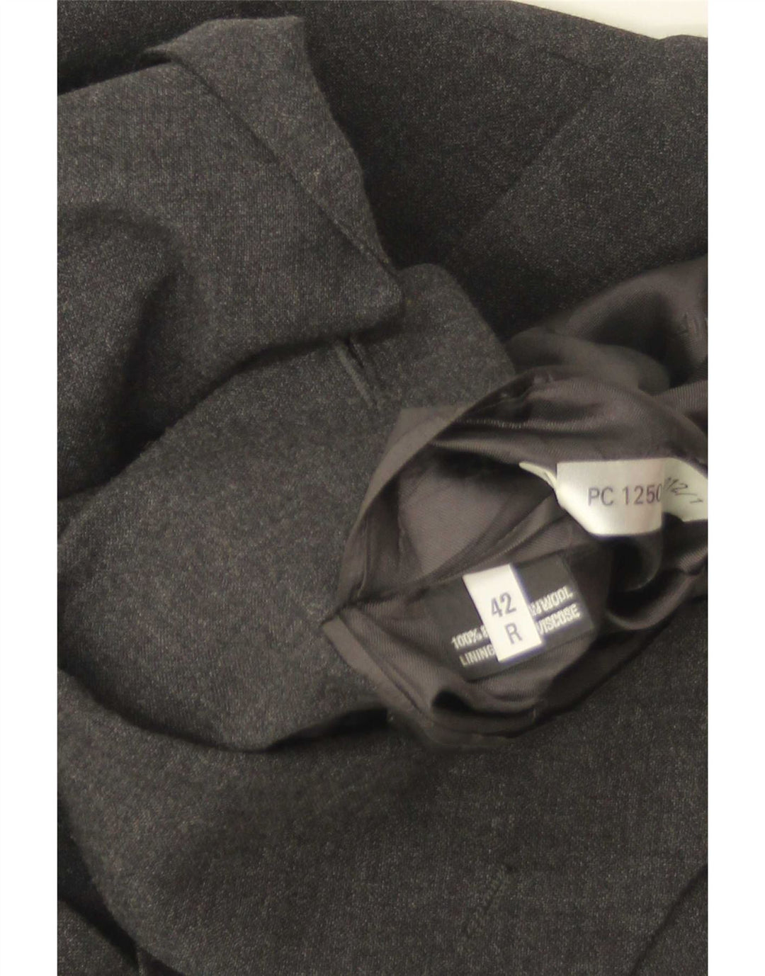 Мужской пиджак Pierre Cardin на 3 пуговицах, Великобритания 42 XL, серая шерсть