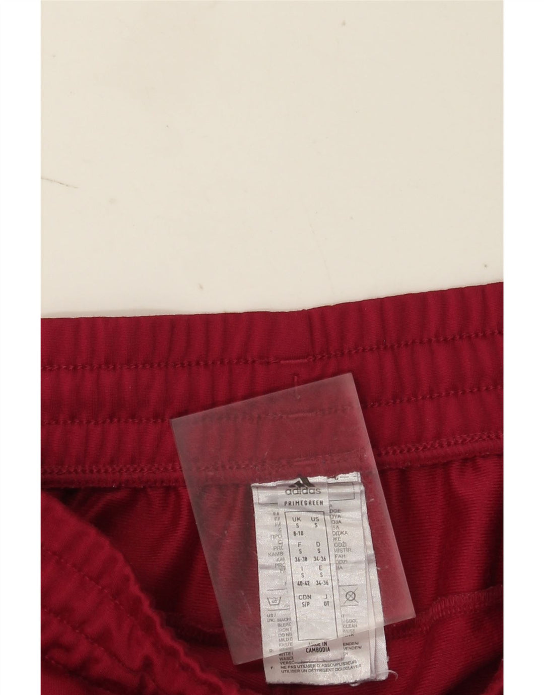 Женские спортивные брюки Adidas UK 8/10, малый темно-бордовый полиэстер
