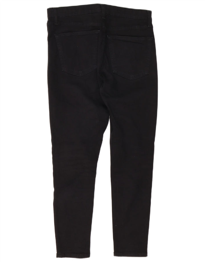 Женские джинсы скинни Topshop Jamie W32 L26, черный эластан