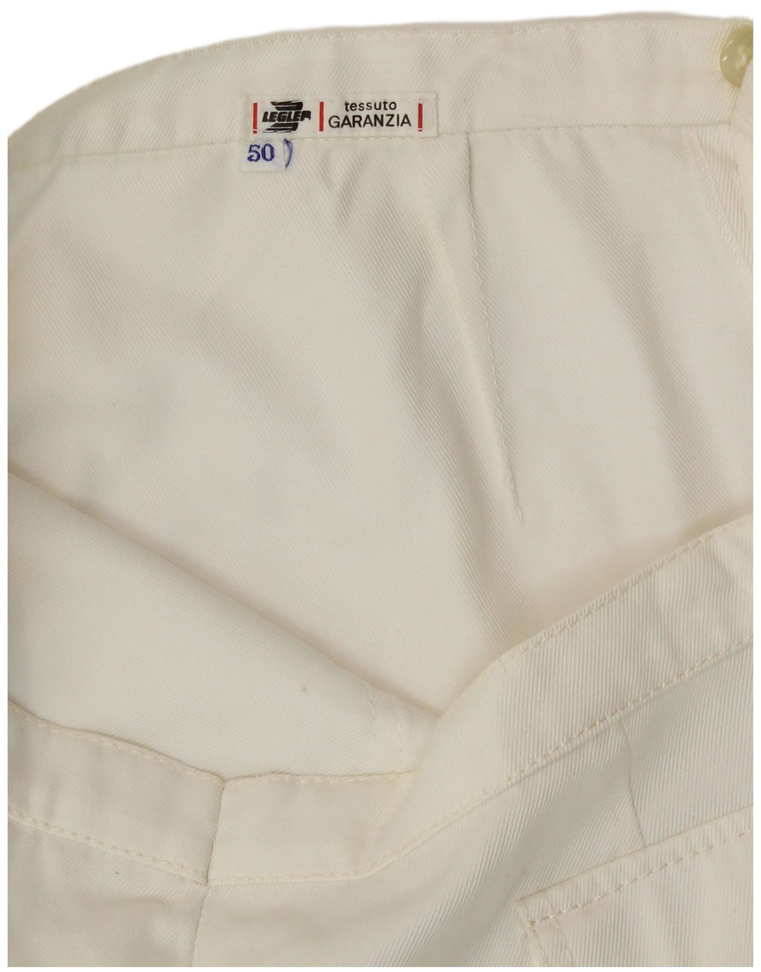 VINTAGE Mens Casual Shorts IT 50 Large W34 White