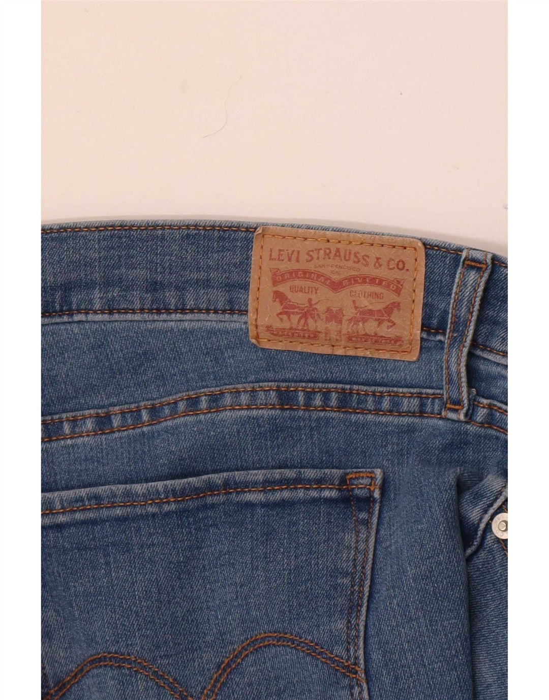 Женские джинсы Bootcut Levi's W36 L32 синие