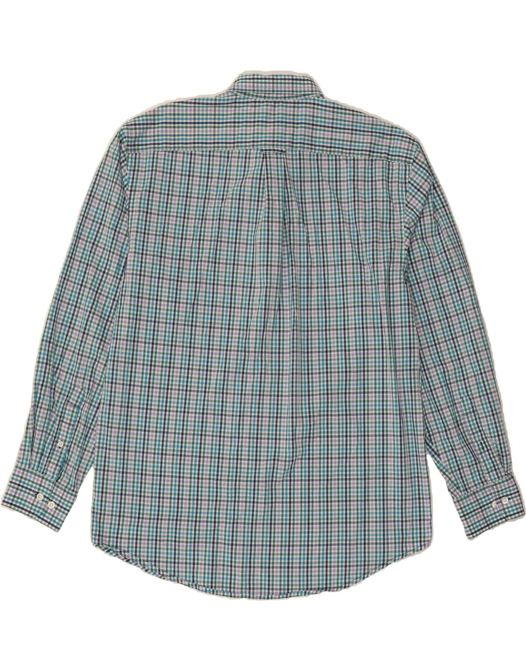 IZOD Mens Shirt Large Multicoloured Check Vintage Izod and Second-Hand Izod from Messina Hembry 