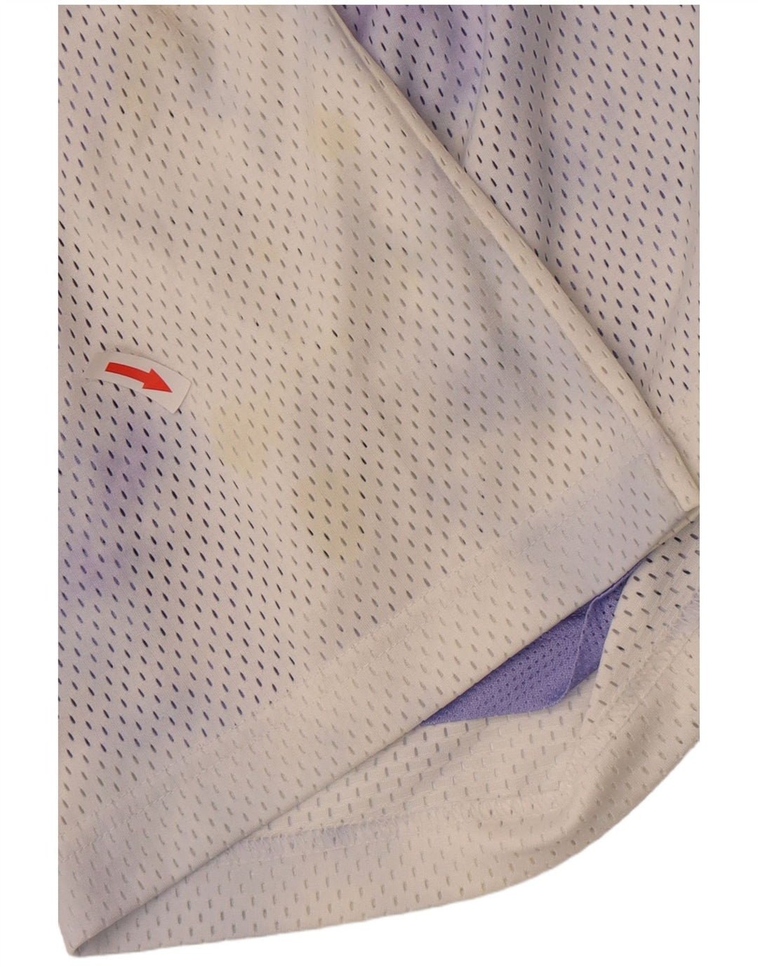 Женские спортивные шорты Nike UK 20 2XL, полиэстер белого цвета тай-дай