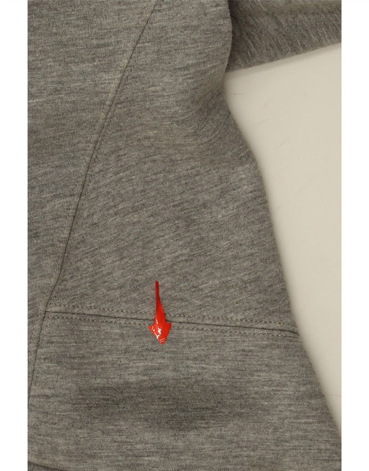 RENE LEZARD Womens Sweatshirt Jumper EU 40 Medium Grey Polyester Vintage Rene Lezard and Second-Hand Rene Lezard from Messina Hembry 
