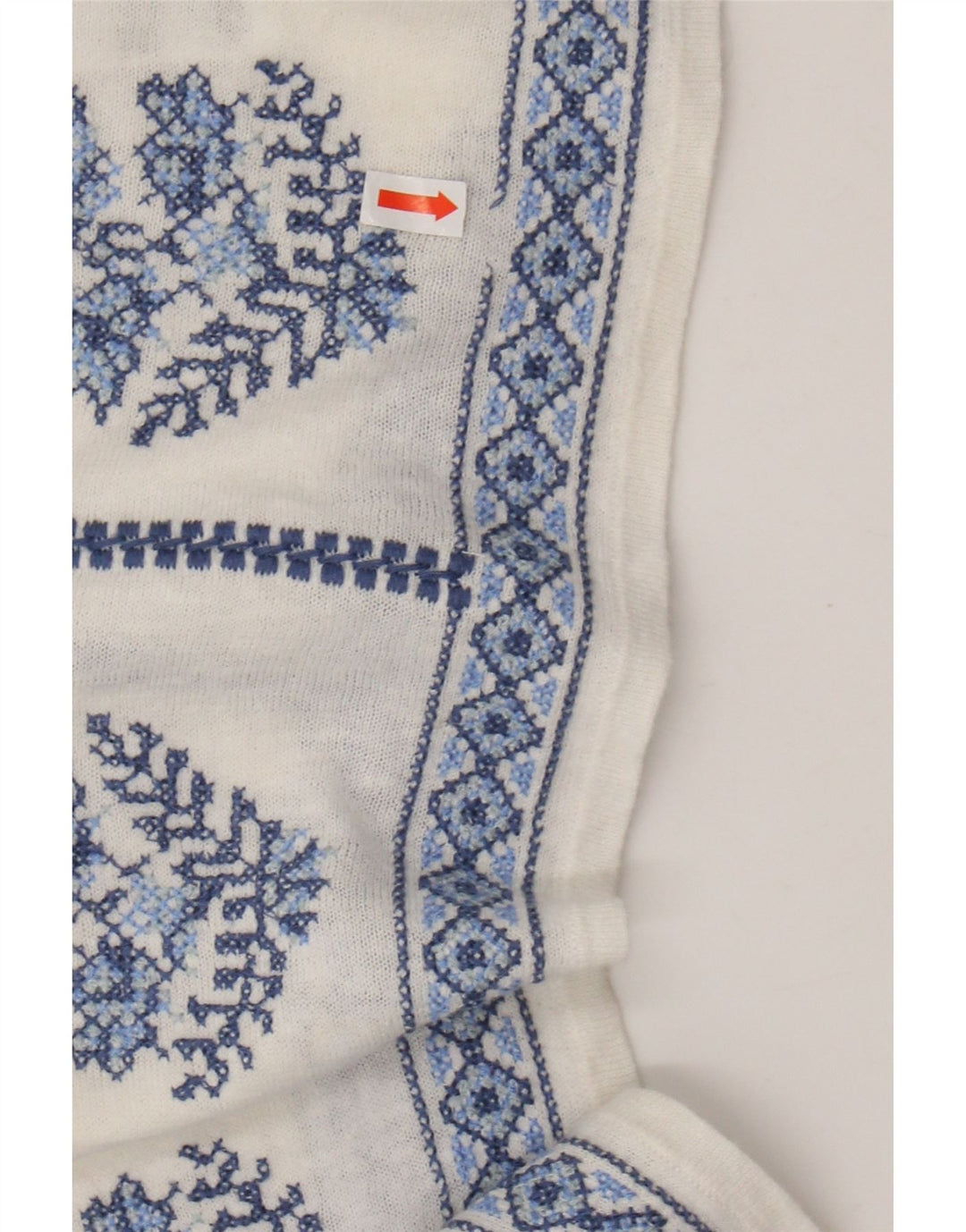 Женская блузка MONSOON Top UK 16, большой размер, белый лен с цветочным принтом