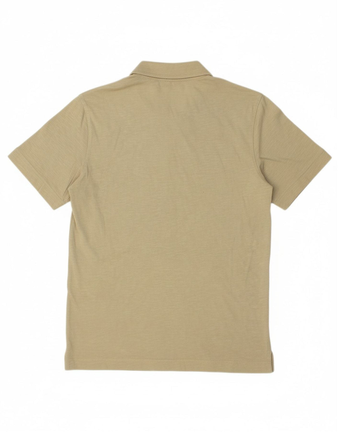 LIU JO Mens Polo Shirt Small Beige Cotton