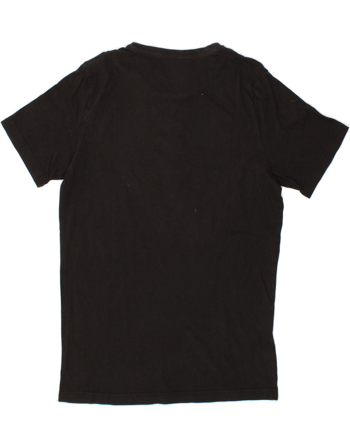 PUMA Mens Graphic T-Shirt Top Medium Black Cotton Vintage Puma and Second-Hand Puma from Messina Hembry 