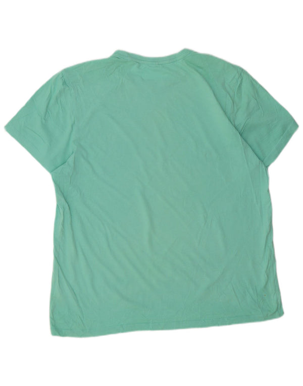 Мужская футболка с рисунком JACK WILLS классического кроя, большой зеленый хлопковый топ