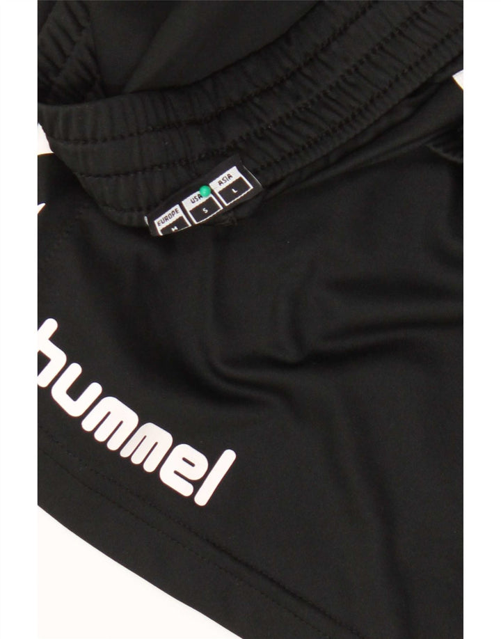 Hummel Мужские спортивные шорты с рисунком, средние черные