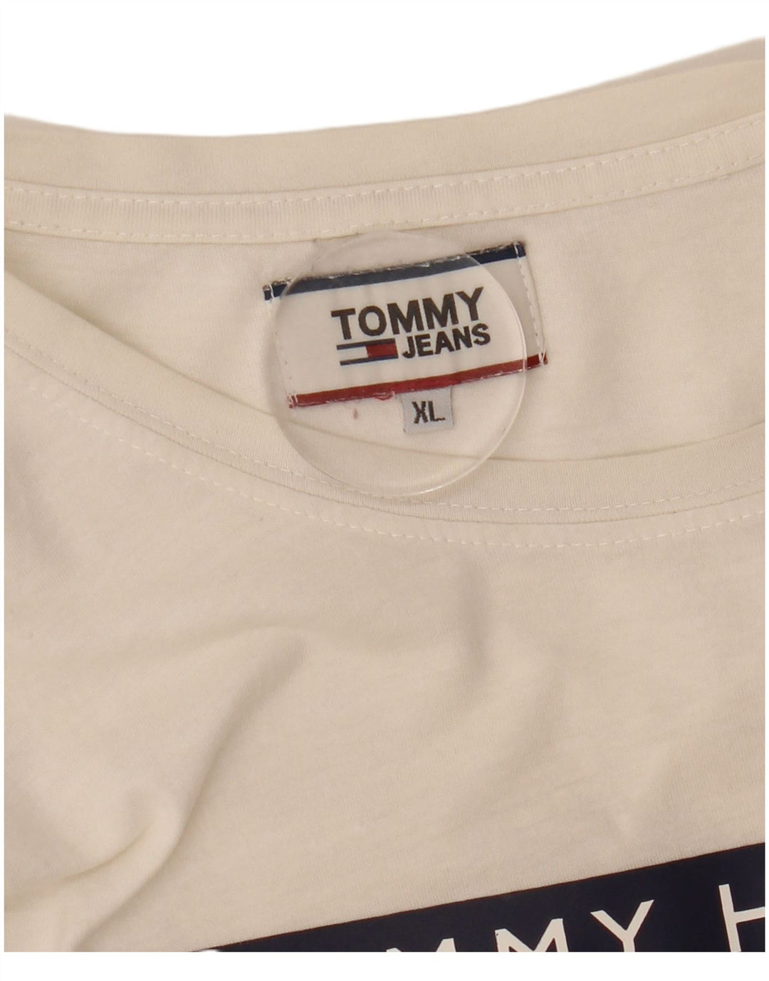 TOMMY HILFIGER Женская футболка с рисунком Top UK 18 XL Белый
