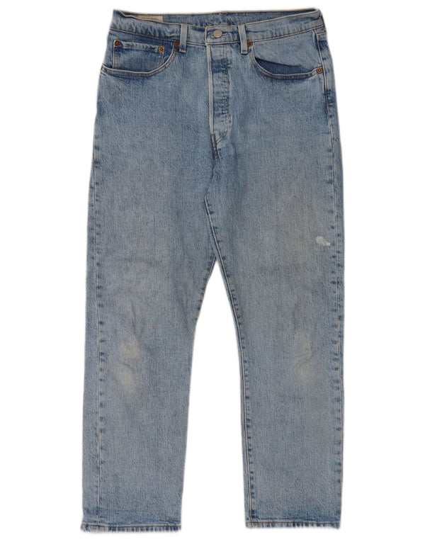 Мужские прямые джинсы Levi's 501 W31 L26 синие, хлопок