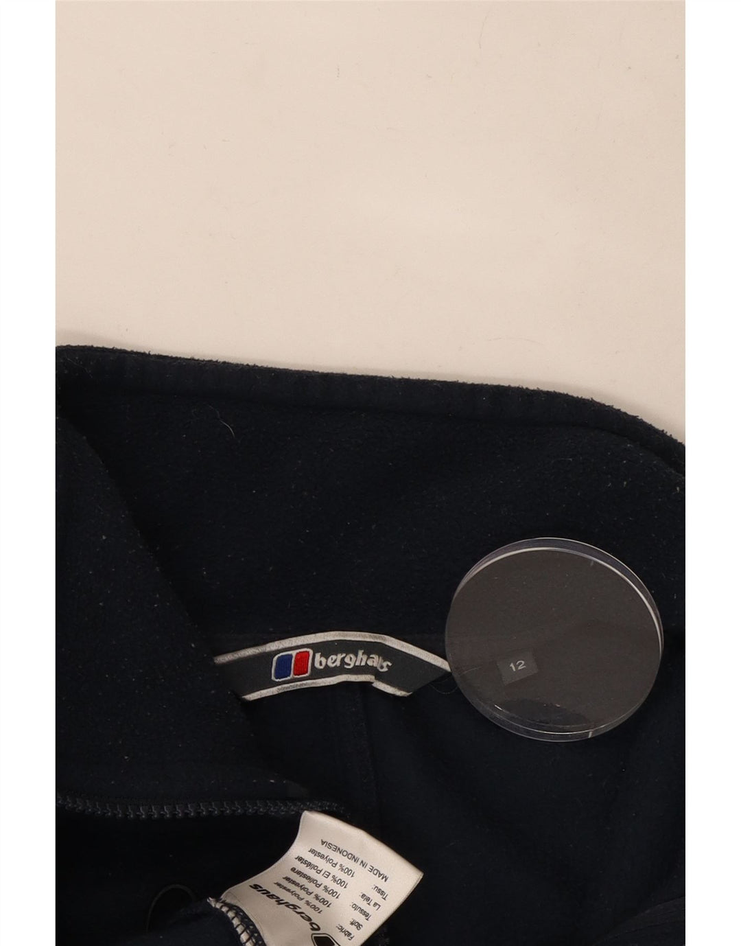 Женская флисовая куртка Berghaus UK 12, средний темно-синий