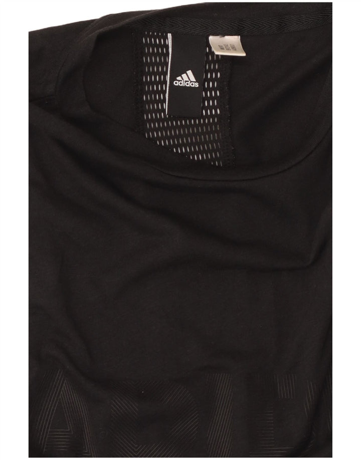 Женский жилет с рисунком ADIDAS Top UK 8, маленький черный