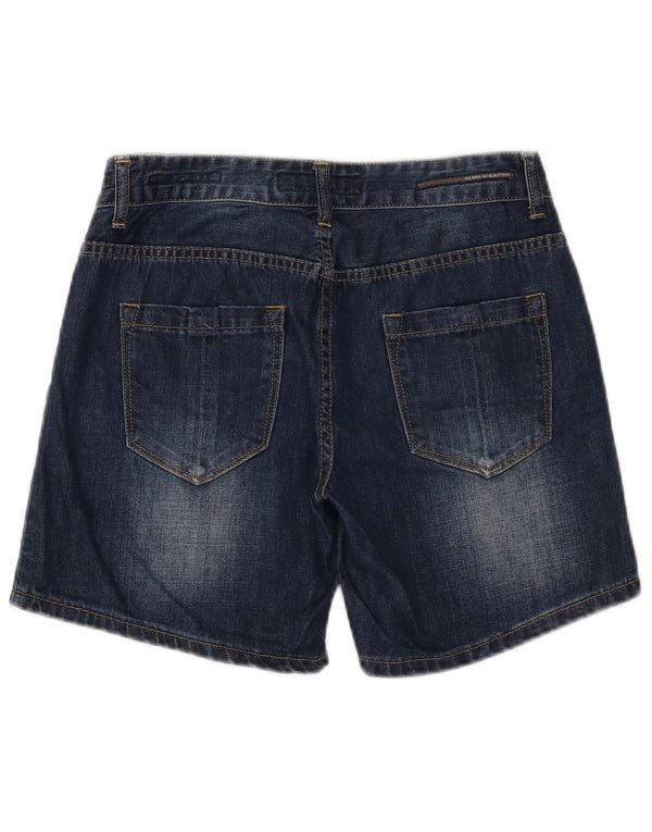 Женские джинсовые шорты Silvian Heach UK 8, маленькие W28, синие, хлопок