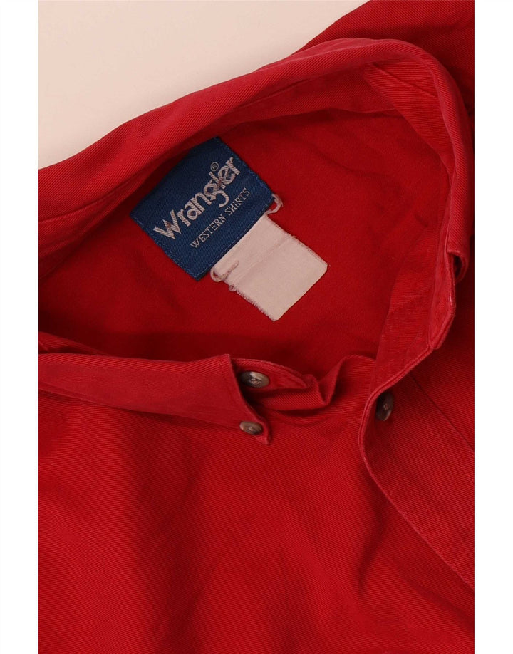Рубашка мужская Wrangler XL красная