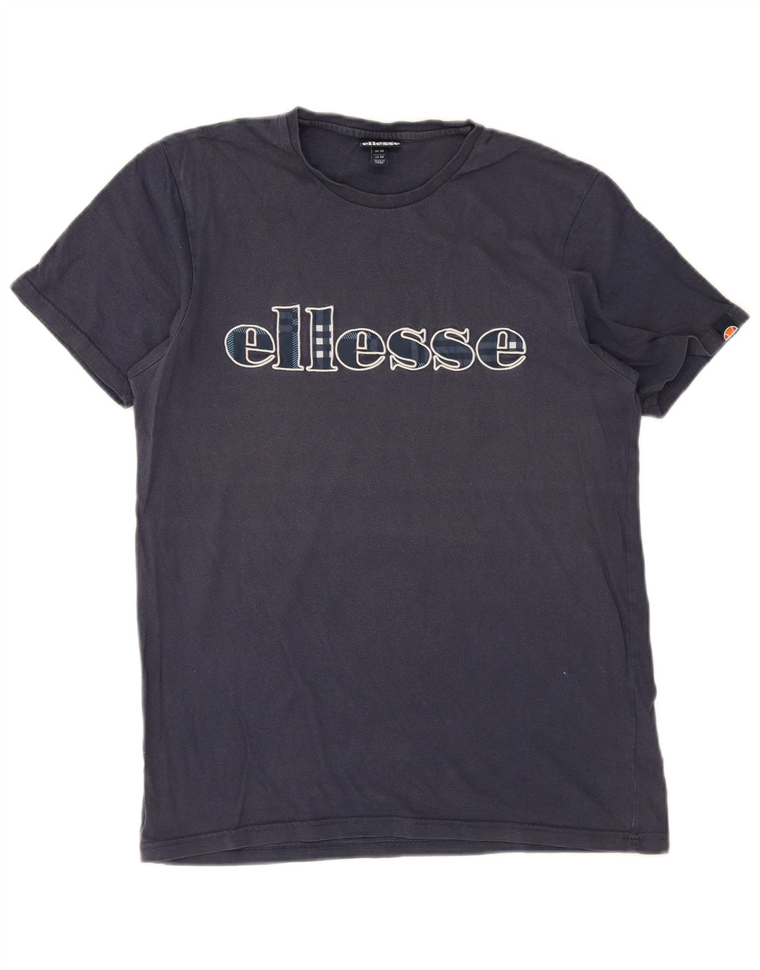 Ellesse Мужская футболка с рисунком Топ среднего размера, темно-синий, хлопок