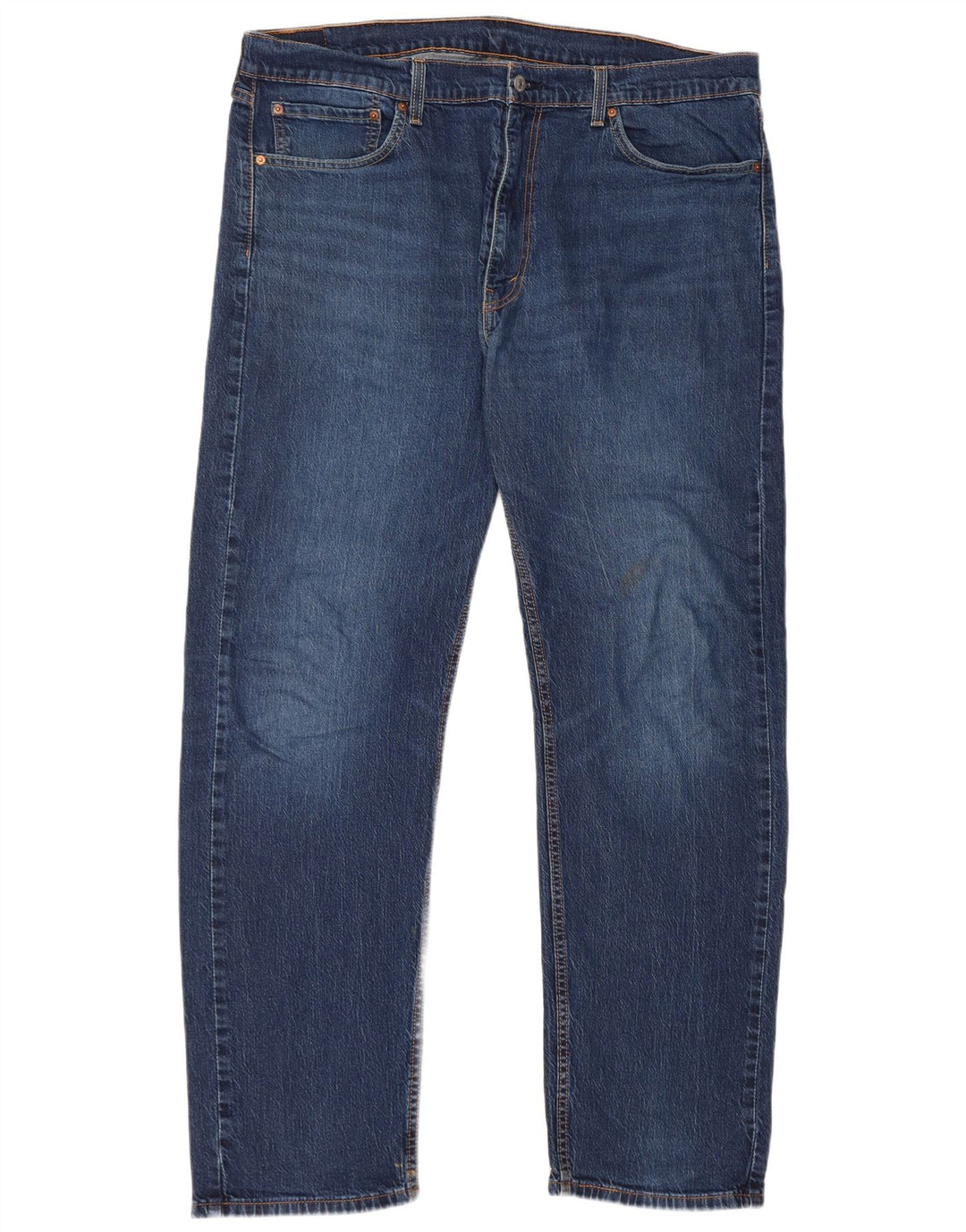 Мужские прямые джинсы Levi's 505 W40 L22 синие, хлопок