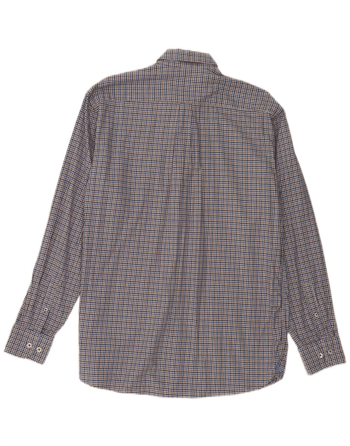 BUGATTI Mens Shirt Size 41/42 Large Multicoloured Check Cotton